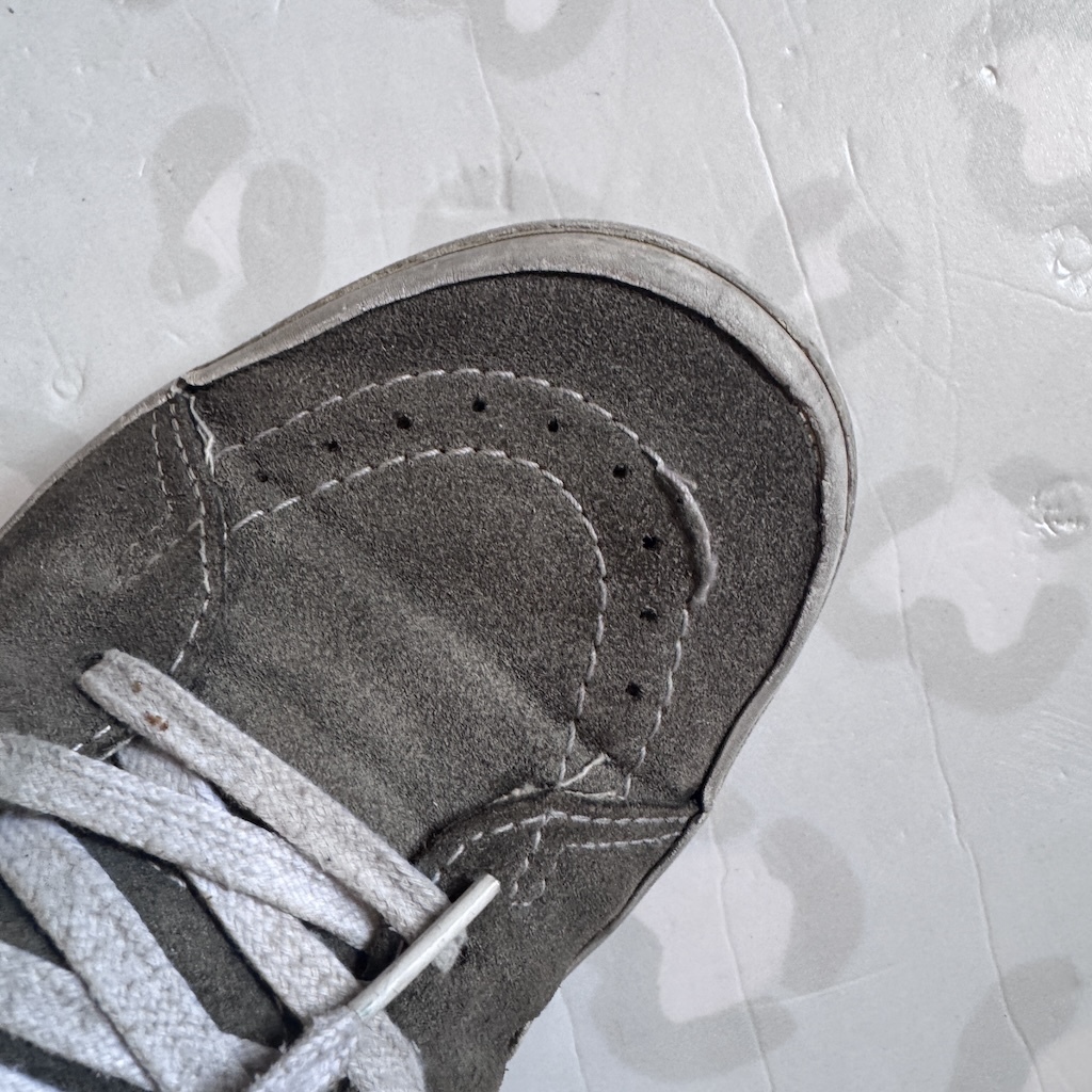 VANS - Grey Old Skool Shoes (US8 / USED) 