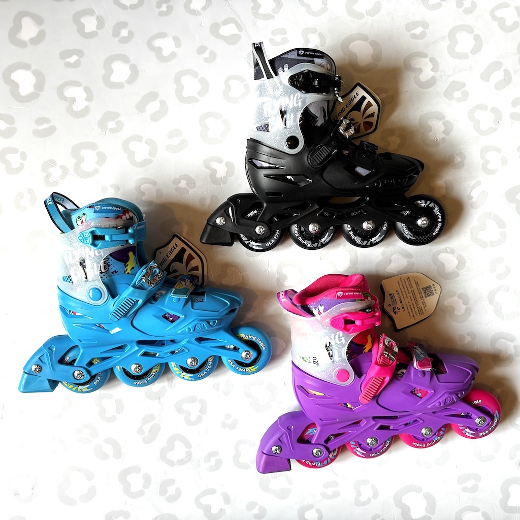 FLYING EAGLE - S3 Cosmo Kids Adjustable Inline Skates (Various Colours)