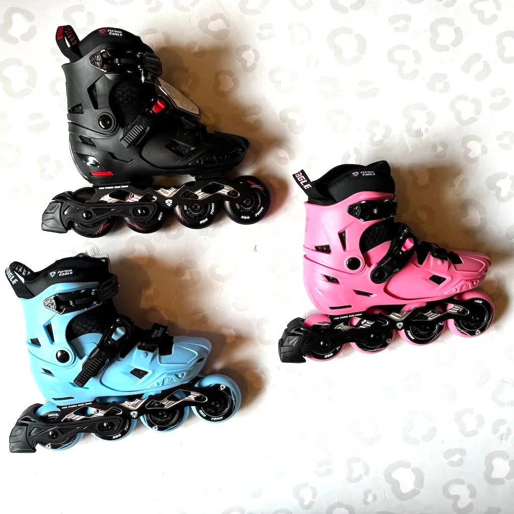 FLYING EAGLE - S7 Nimbus Kids Adjustable Inline Skates (Various Colours)