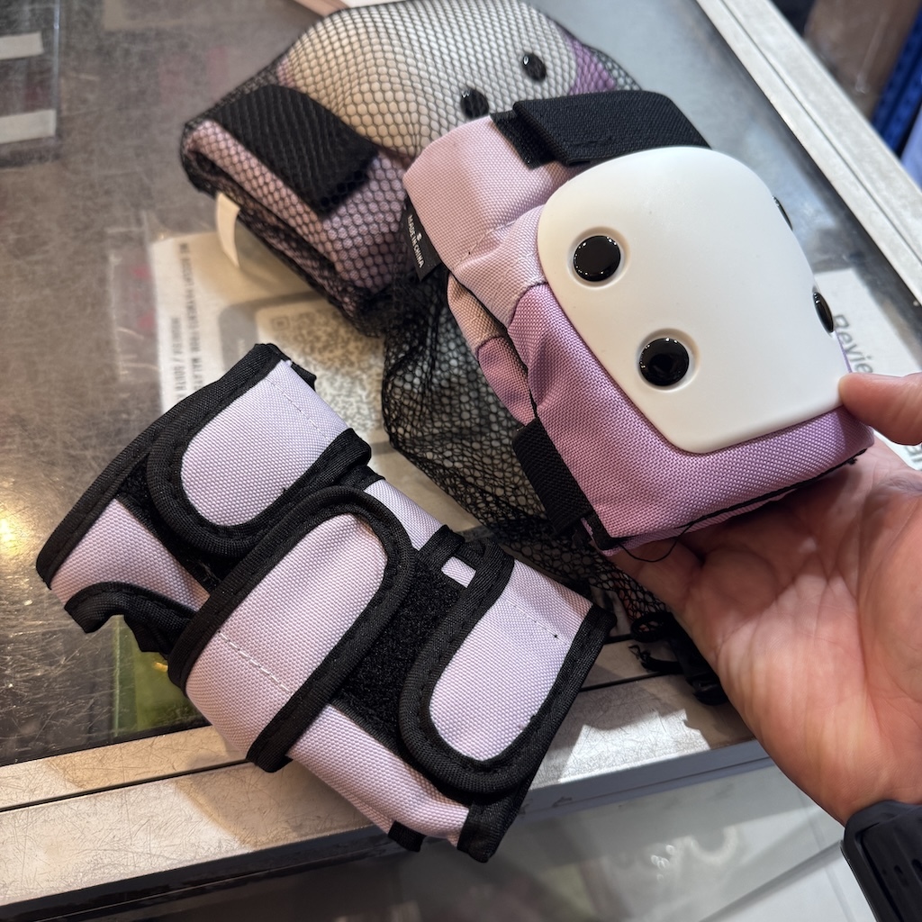SKATEGEAR - Pastel Lavender Park Tripack Padset