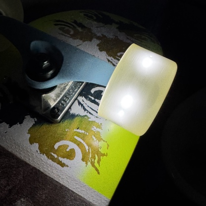 MADNESS - Desparate Eyes Super Sap R7 8.375" Glow Cruiser Complete Skateboard
