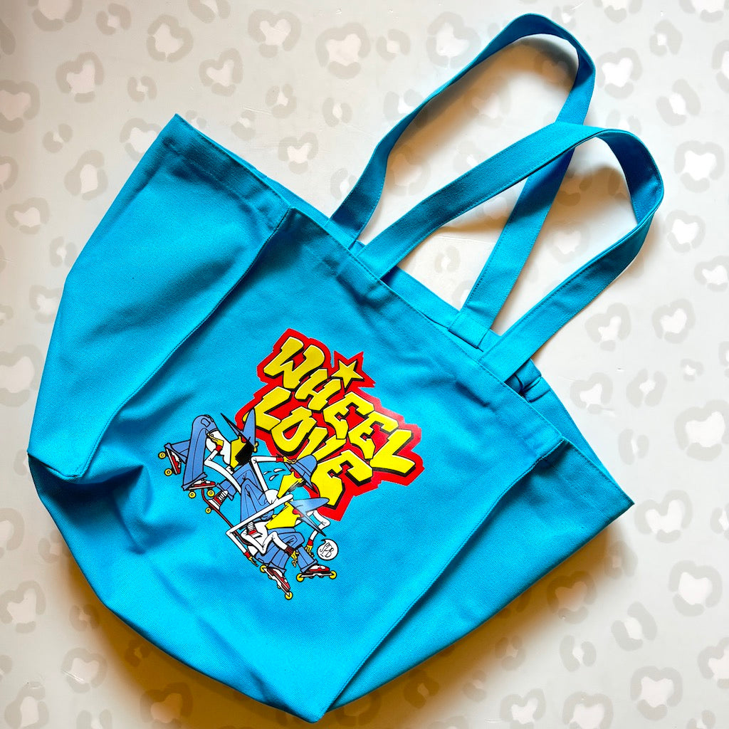 WHEEL LOVE - Skate Gang Skate Tote Bag