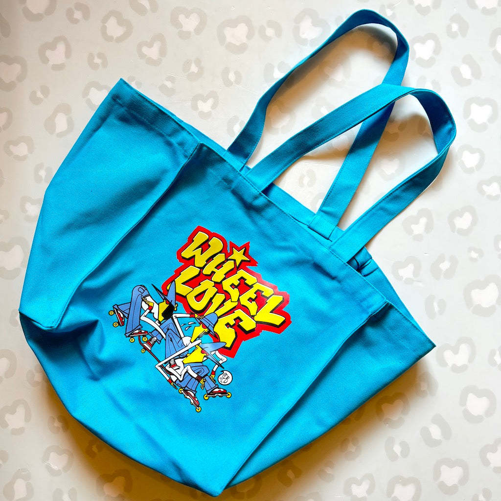 WHEEL LOVE - Skate Gang Skate Tote Bag