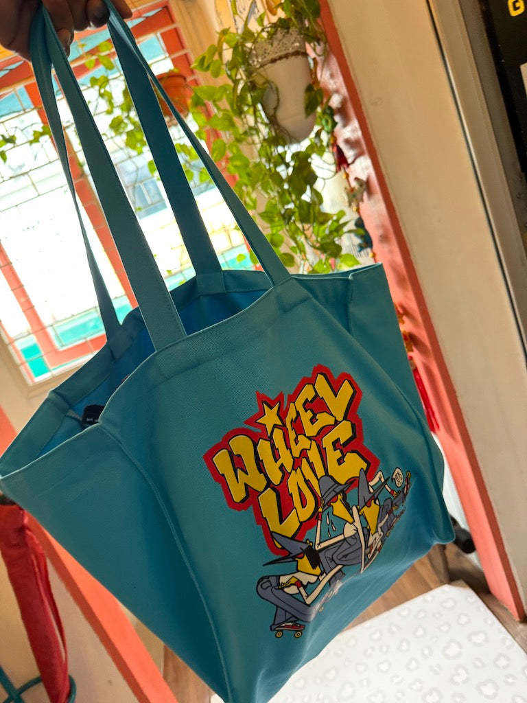 WHEEL LOVE - Skate Gang Skate Tote Bag