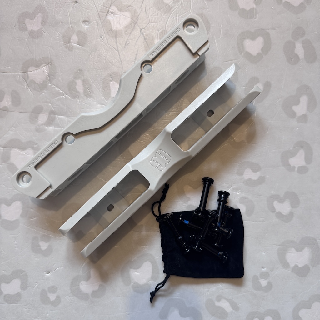 CREATE ORIGINALS - Naked (Light Grey) UFS Aggressive Inline Skate Frames