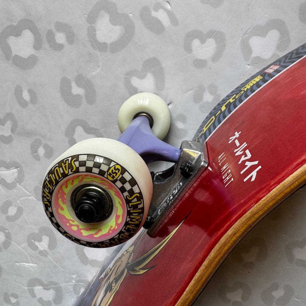 PRIMITIVE - My Hero Academia (All Might 8.0") Premium Setup Promo With Tensor + Slime Ball Complete Skateboard