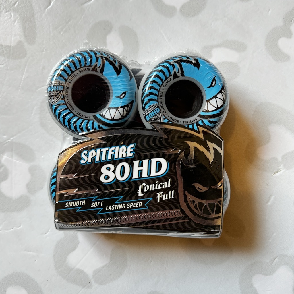 SPITFIRE - Chargers Conical (54mm/80HD) Skateboard Wheels