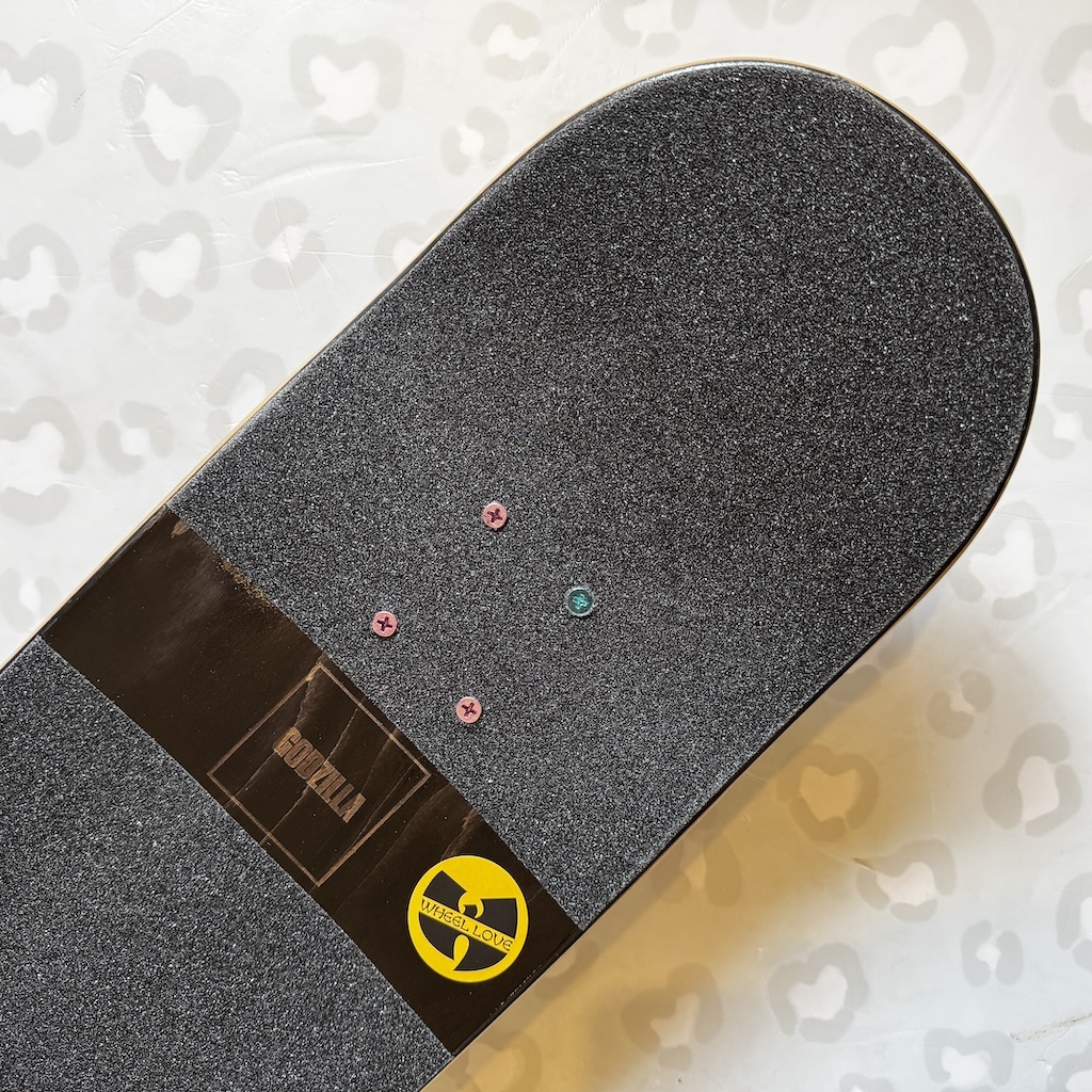 SANTA CRUZ - Godzilla Mechahand 8.0" x 31.6" Complete Skateboard (Tensor + Ricta Premium Promo Custom!)