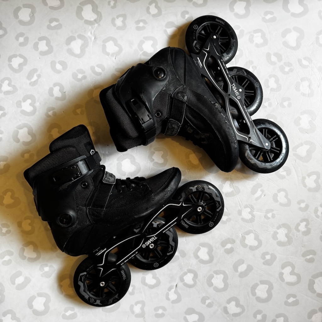 POWERSLIDE - Swell Triple Black 125 Urban Inline Skates (EU43 / USED)
