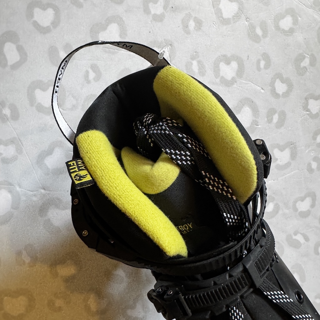 POWERSLIDE - Yellow Imperial Urban Inline Skate Boot + Frame (EU45-46 / RIGHT ONLY)