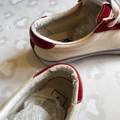 VANS - Sport Low Red Shoes (US7 / USED)