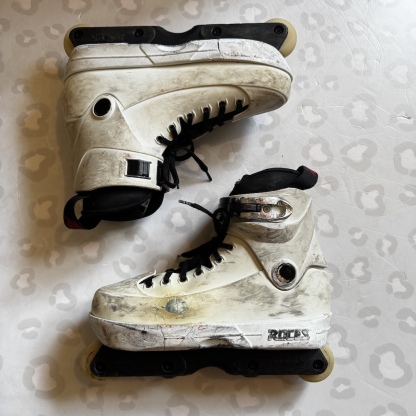 ROCES - 5th Element White Aggressive Inline Skates (EU43 / USED)