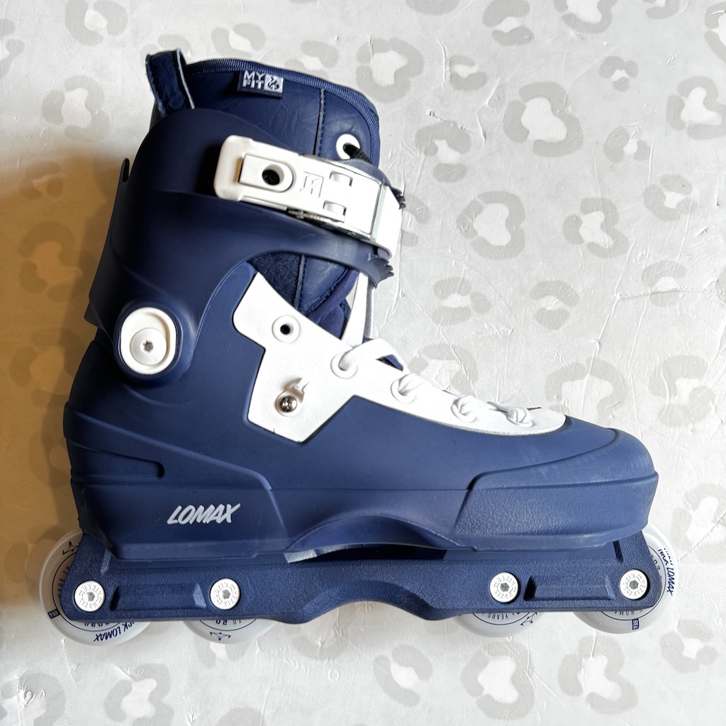 USD - Lomax Blue/White Aggressive Inline Skates