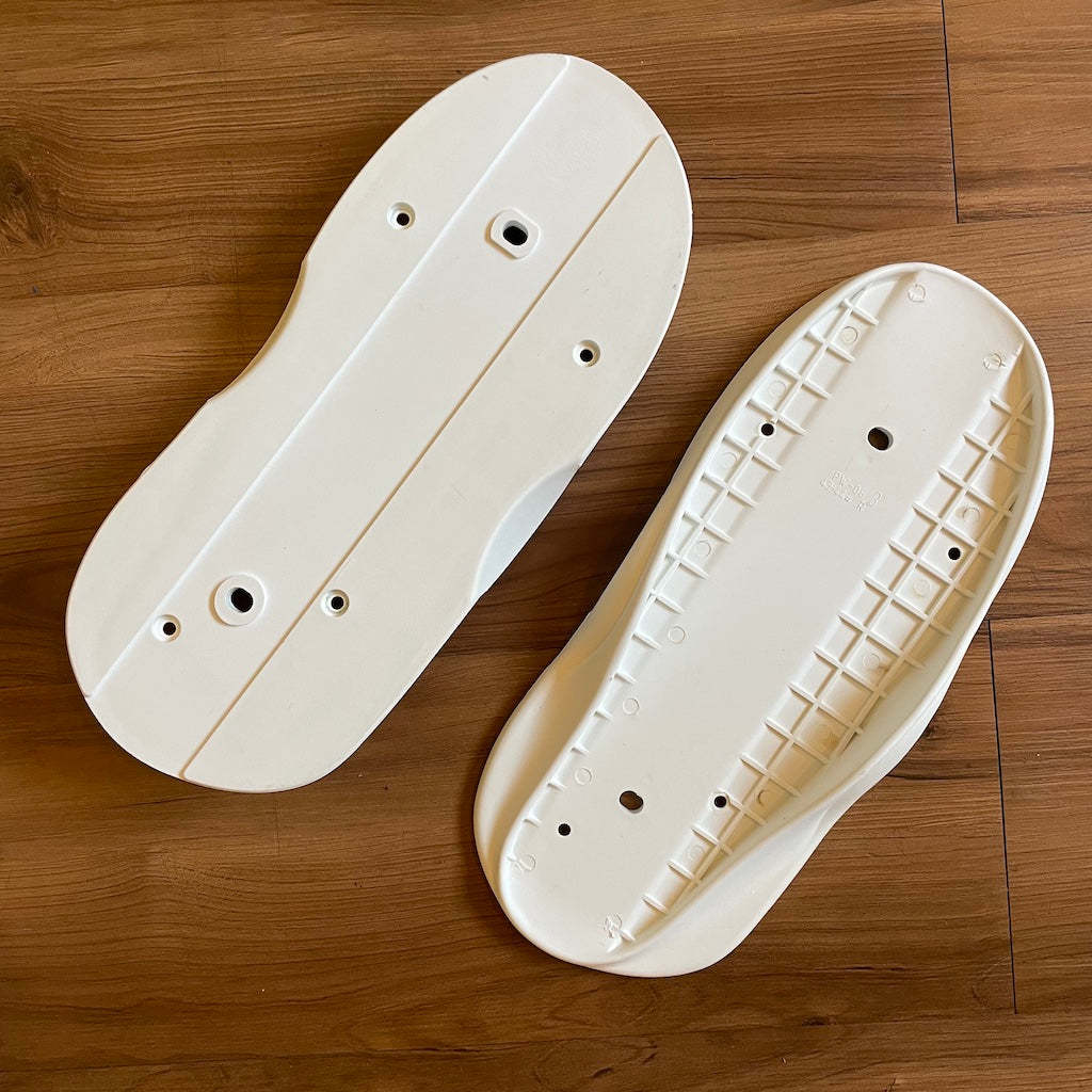 GAWDS - White Aggressive Inline Skate Flat Soulplate