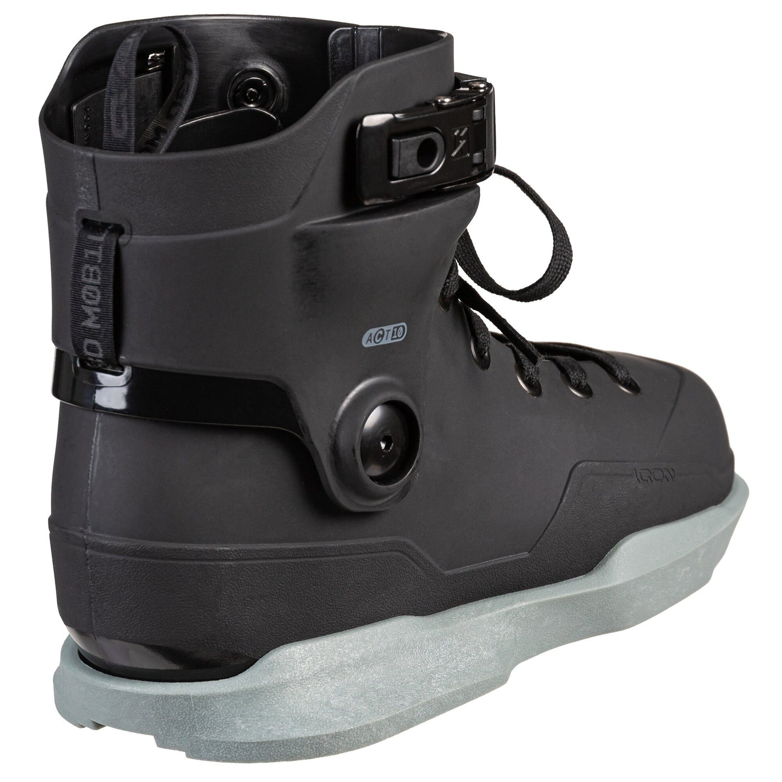 IQON - ACT Black Interlink Aggressive Inline Skates Boot Only