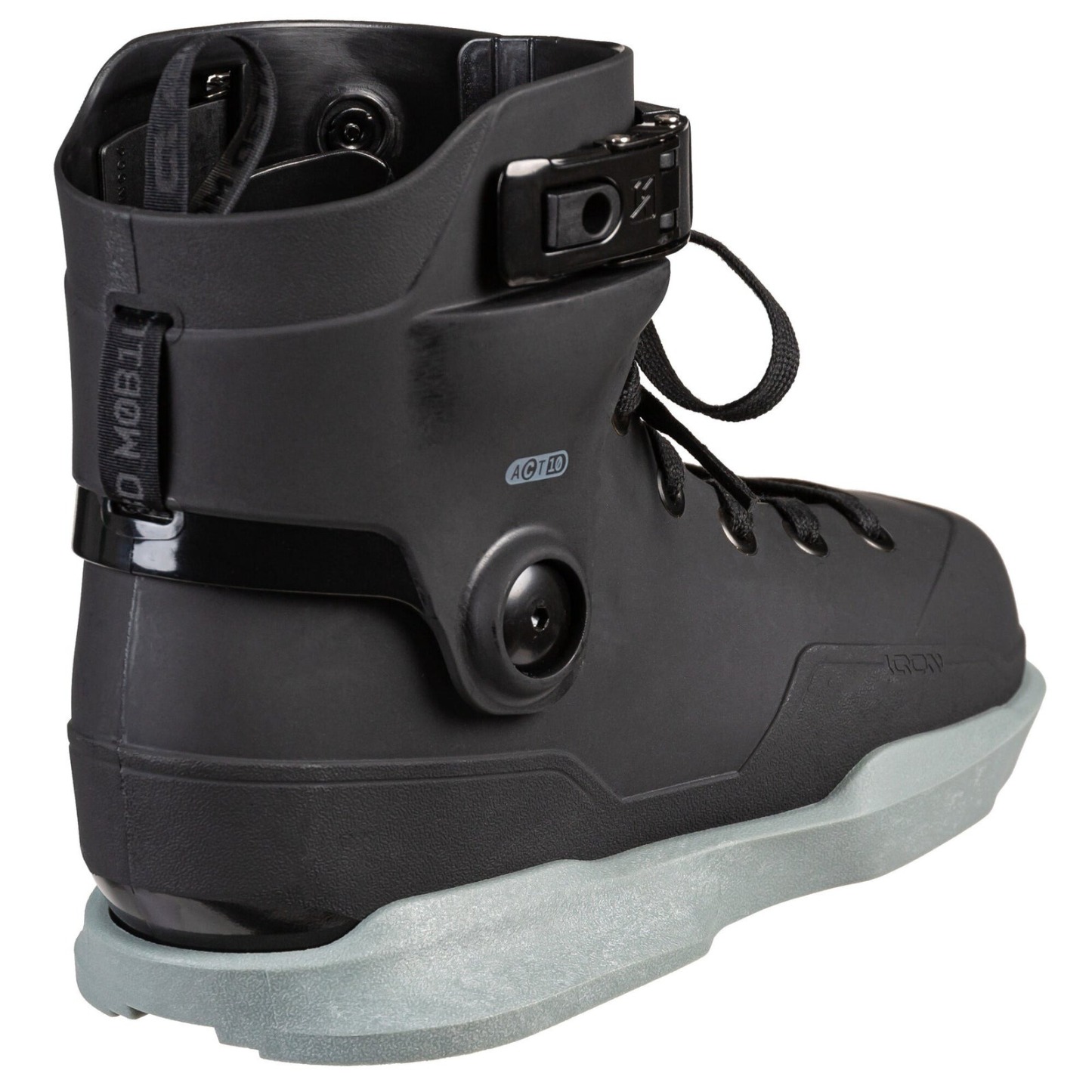 IQON - ACT Black Interlink Aggressive Inline Skates Boot Only