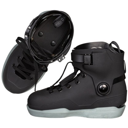 IQON - ACT Black Interlink Aggressive Inline Skates Boot Only