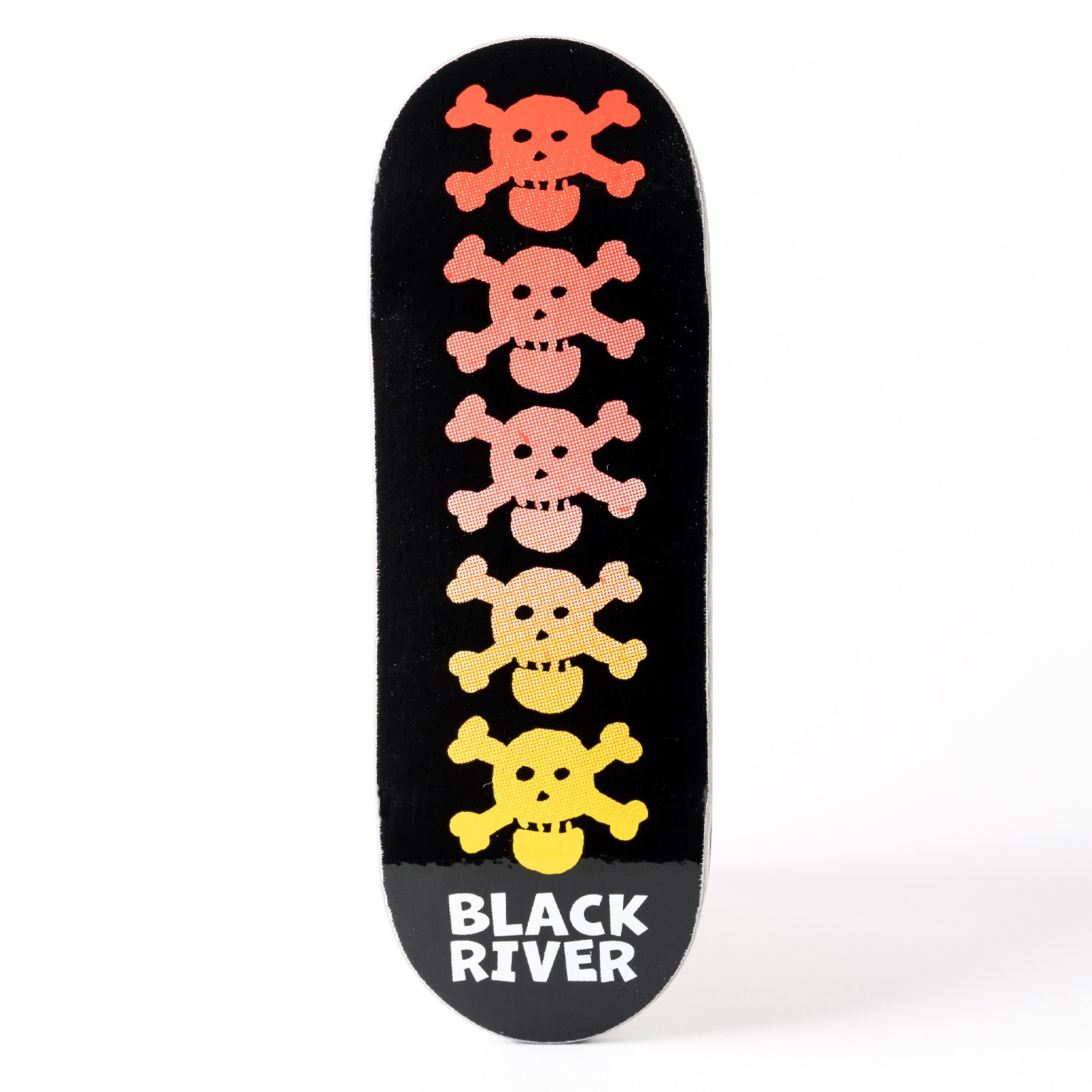 BLACKRIVER - Riverlabel Skulls (32/33.3mm) 5-ply Fingerboard Deck