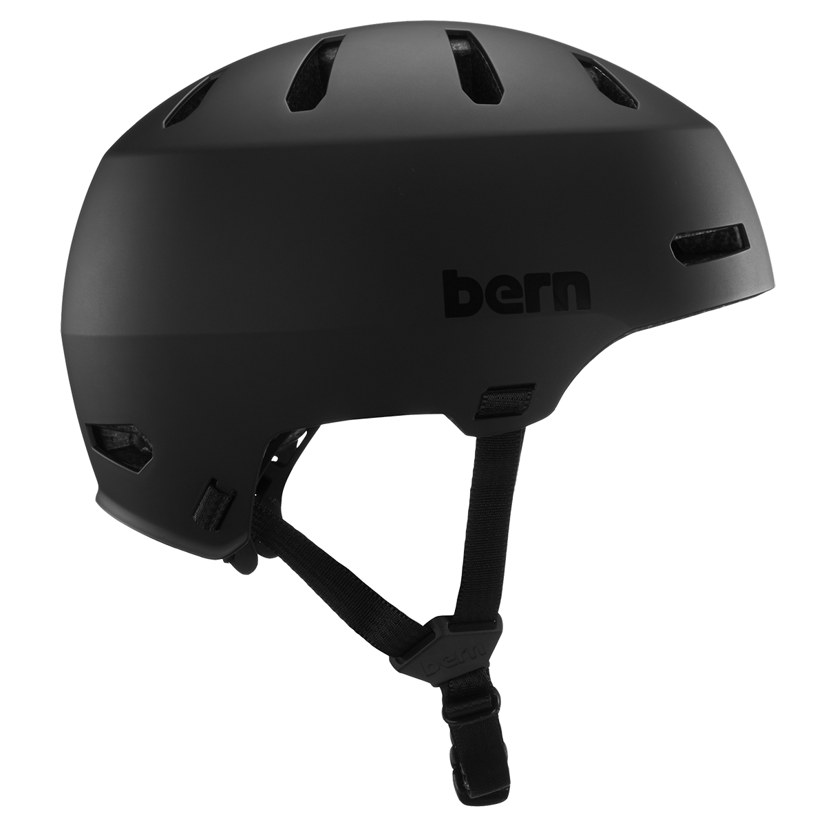 BERN - Macon 2.0 EPS (Matte Black) Helmet