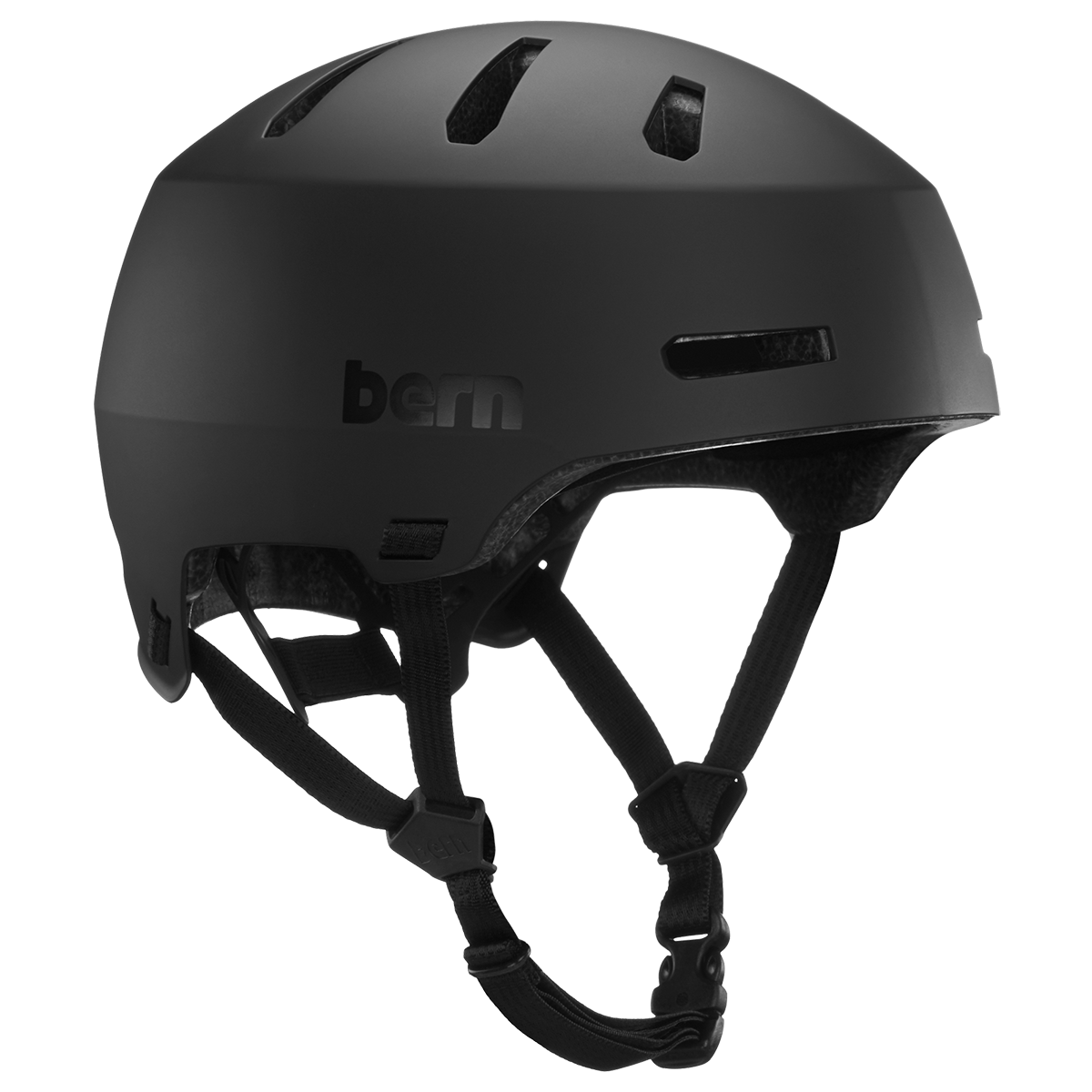 BERN - Macon 2.0 EPS (Matte Black) Helmet