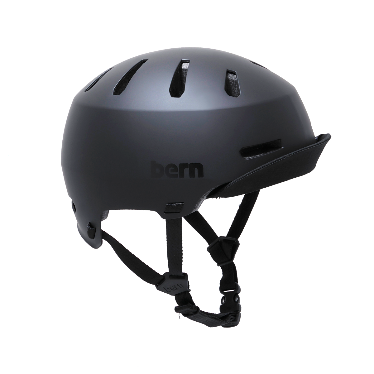 BERN - Macon 2.0 Hard Hat Visor (Matte Black Asian Fit) Helmet