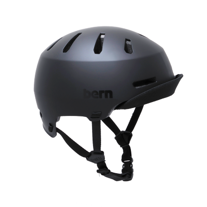 BERN - Macon 2.0 Hard Hat Visor (Matte Black Asian Fit) Helmet