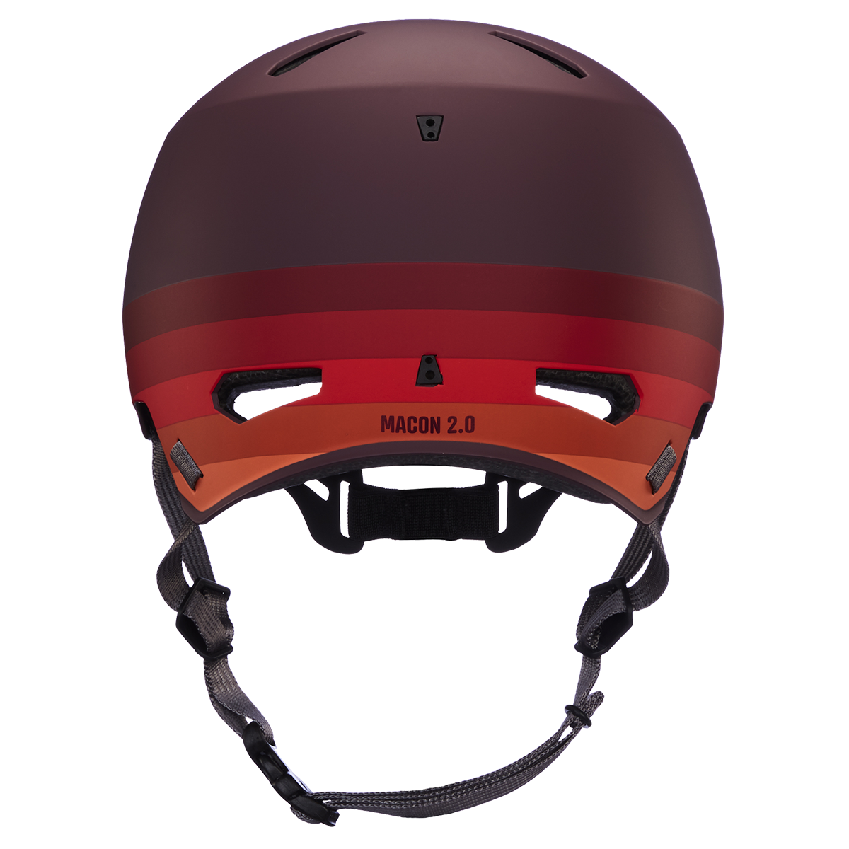 BERN - Macon 2.0 Hard Hat (Matte Retro Maroon) Helmet