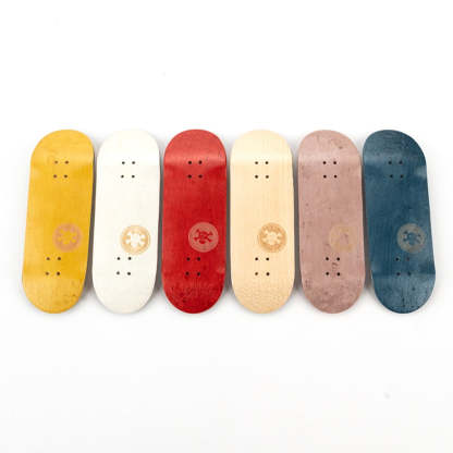 BLACKRIVER - BR Mini Logo 32mm Wide Shape Fingerboard Deck (Various Colours)