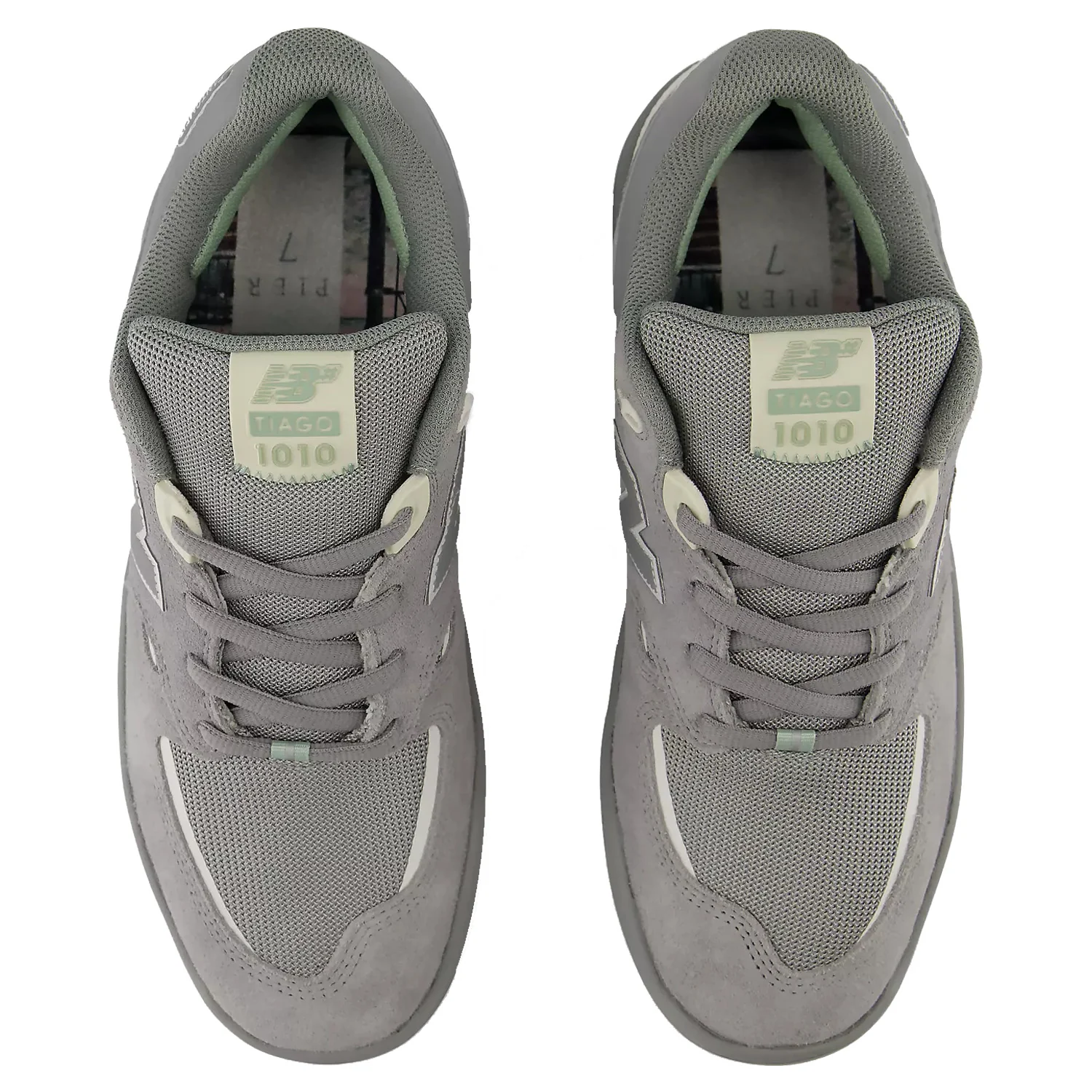 NB NUMERIC - Tiago Lemos 1010 (PS Grey / Sea Salt) Skate Shoes