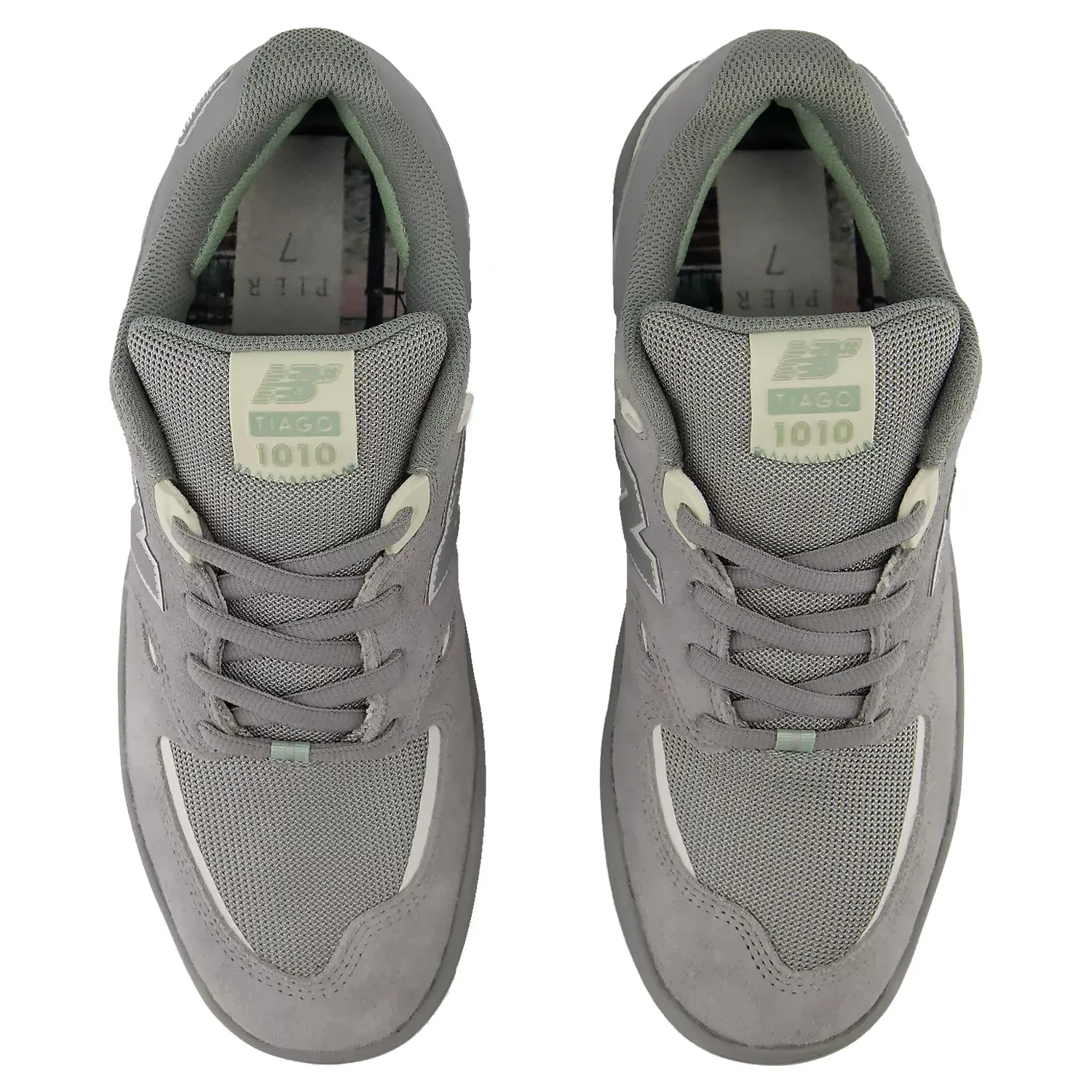 NB NUMERIC - Tiago Lemos 1010 (PS Grey / Sea Salt) Skate Shoes