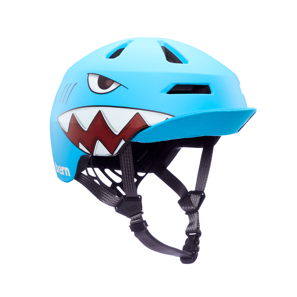 BERN - Nino 2.0 Matte Shark Bite Helmet