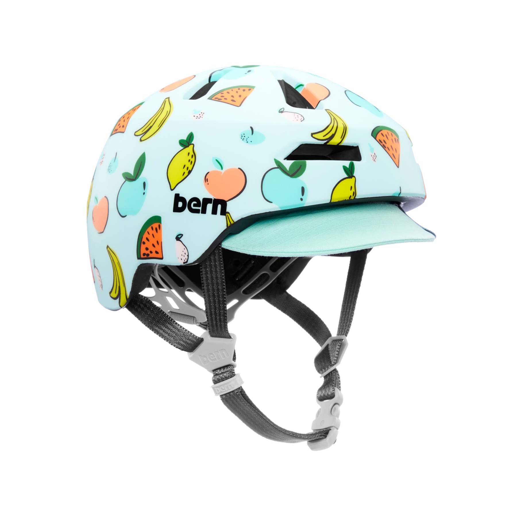 BERN - Tigre Matte Fun Fruits Kids Helmet