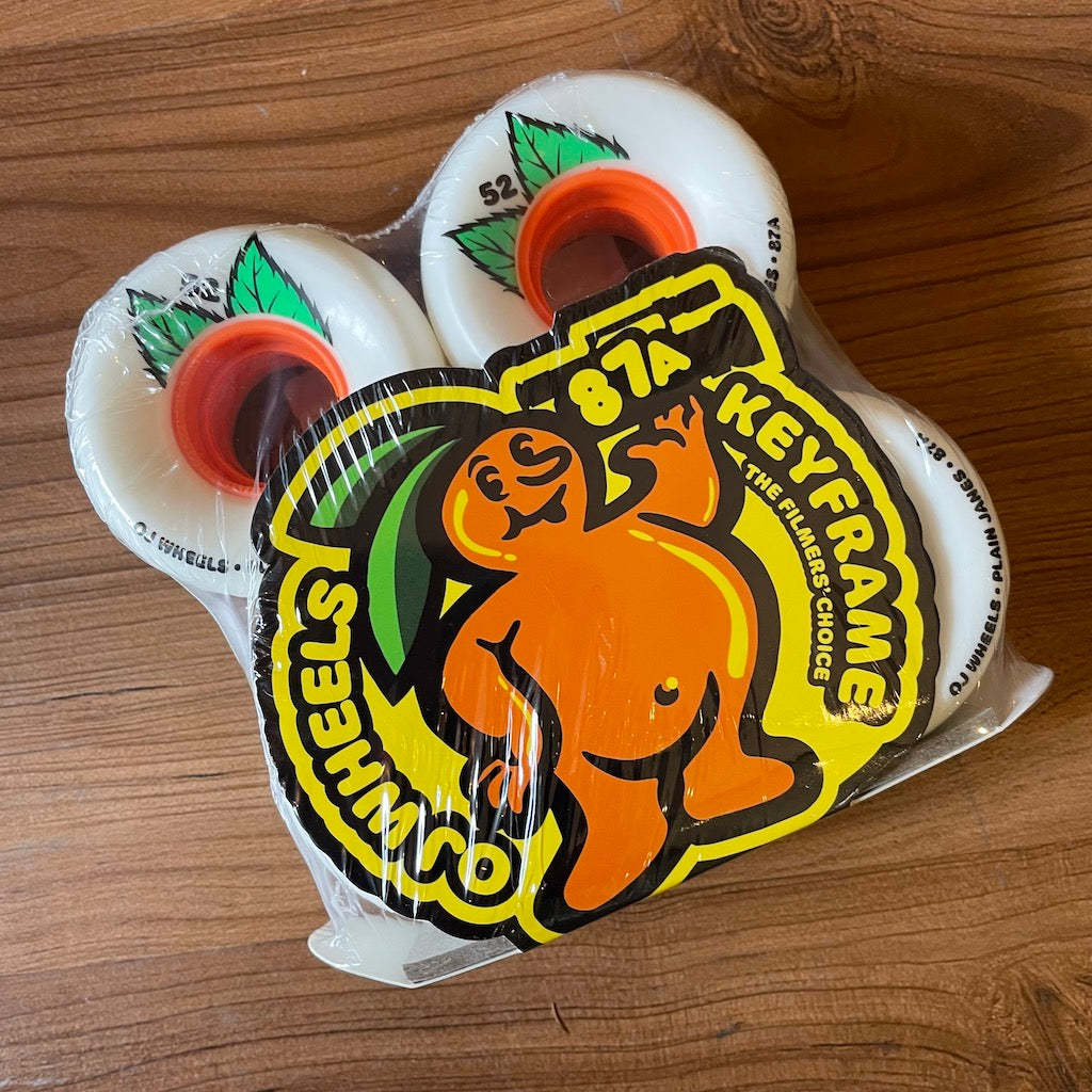 OJ's Plain Jane Keyframe 87A Skateboard Wheels 4-Pack