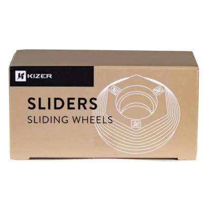 KIZER - Sliders (45/47/49mm) Antirocker Aggressive Inline Skate Wheels