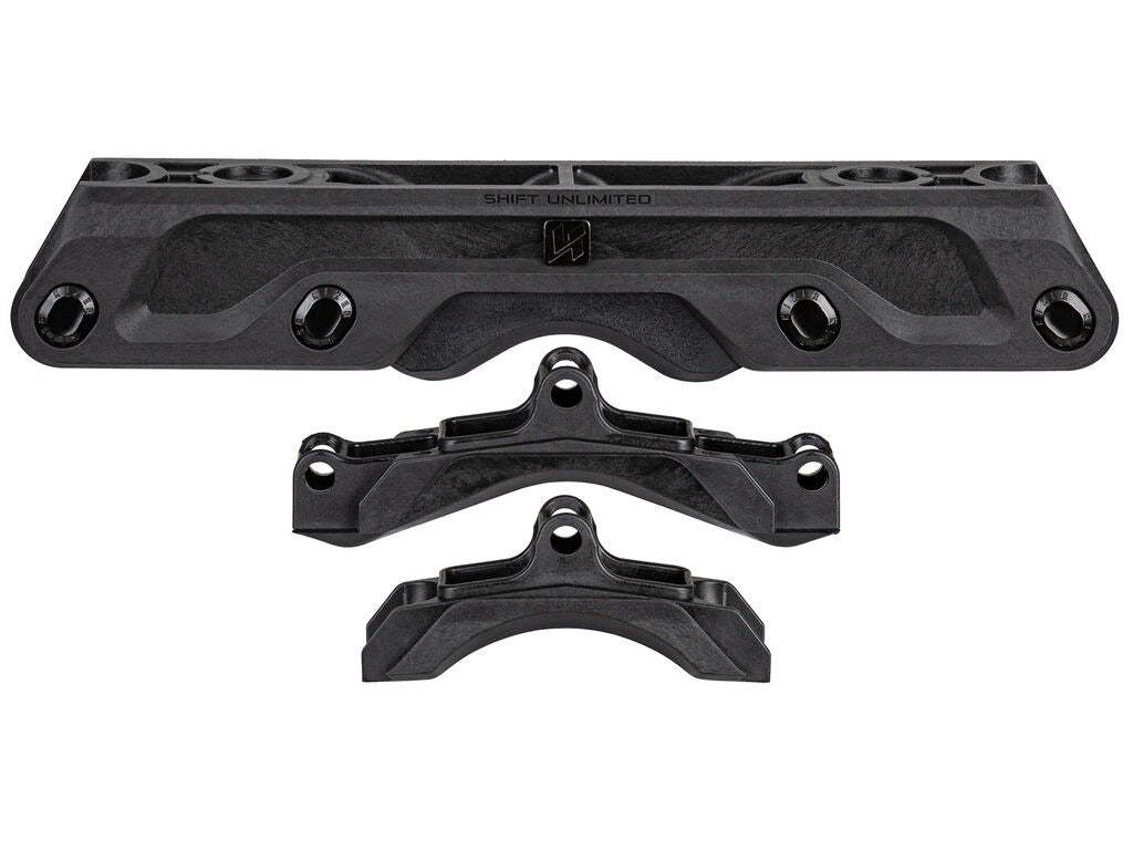 KIZER - Black Superfluid Shift Unlimited Aggressive Inline Skate Frames