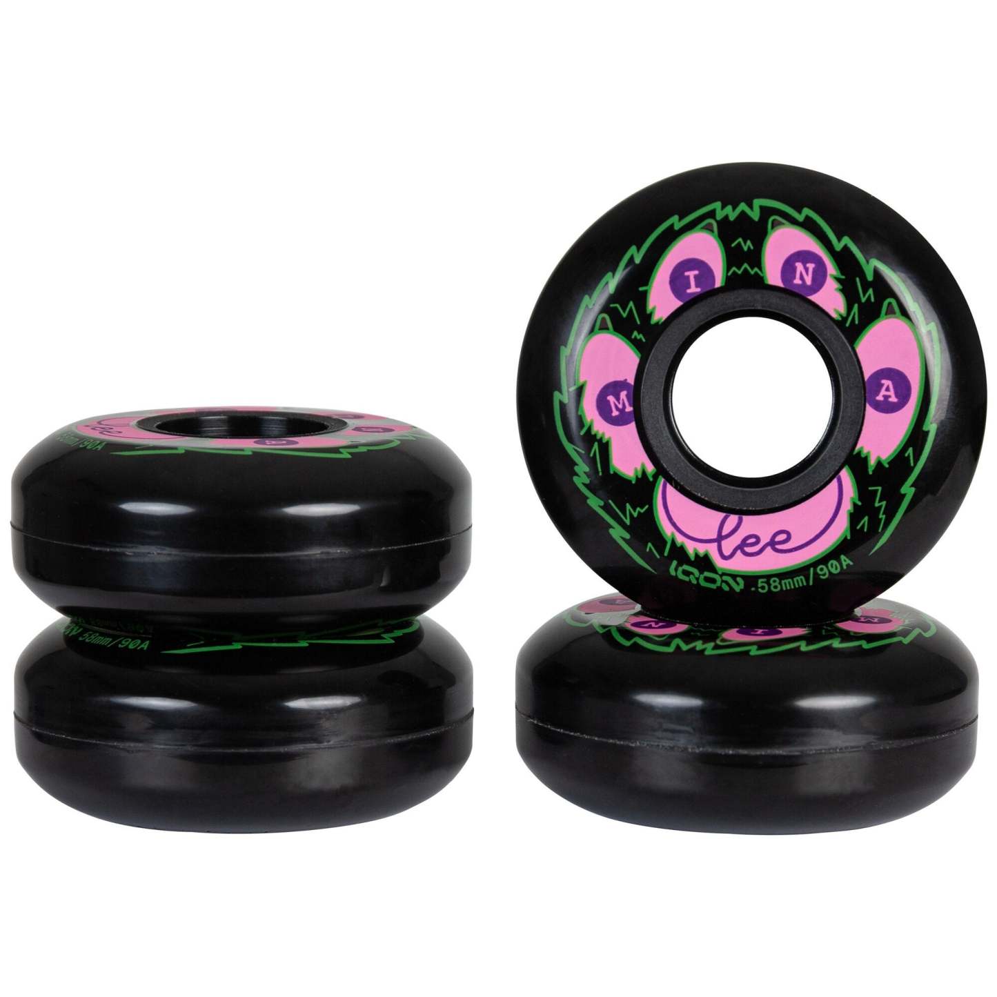 IQON - Mina 58mm/90a Aggressive Inline Skate Wheels