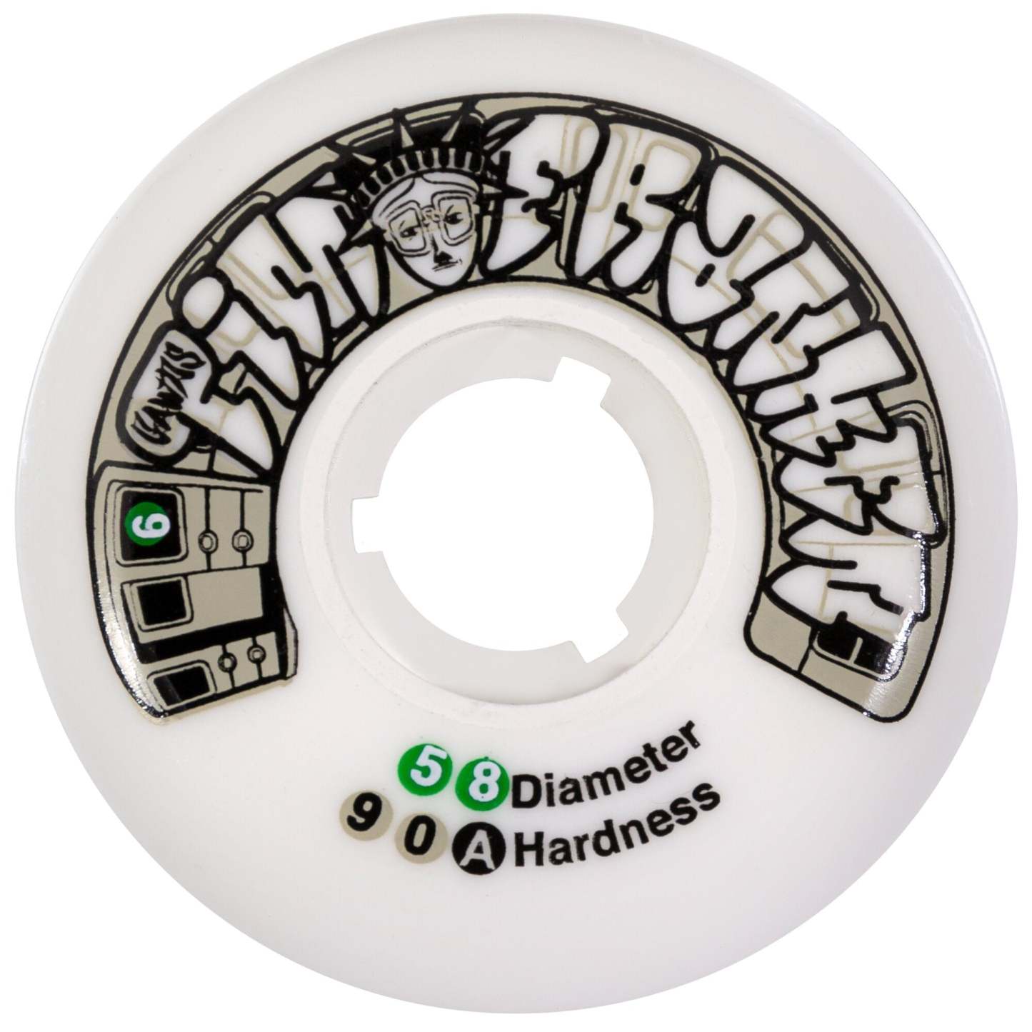 GAWDS - Franken 58mm/90a Aggressive Inline Skate Wheels