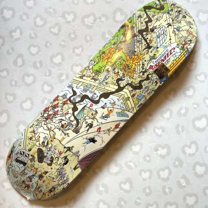 REAL - Busenitz Where's TF (8.28") Skateboard