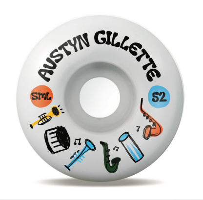 SML - Gilette Bluff Park 52mm/99a OG Wide AG Formula Skateboard Wheels