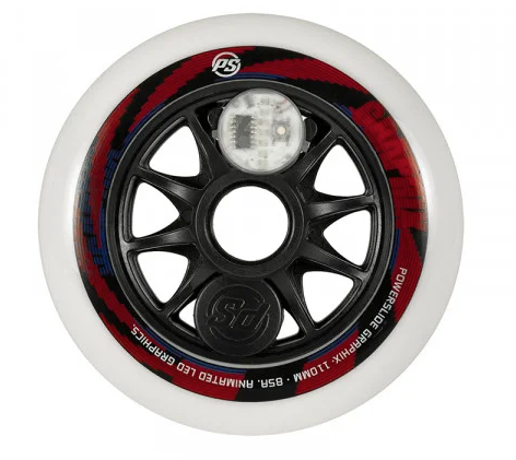 POWERSLIDE - Graphix LED (100 / 110 / 125) Inline Skate Wheels