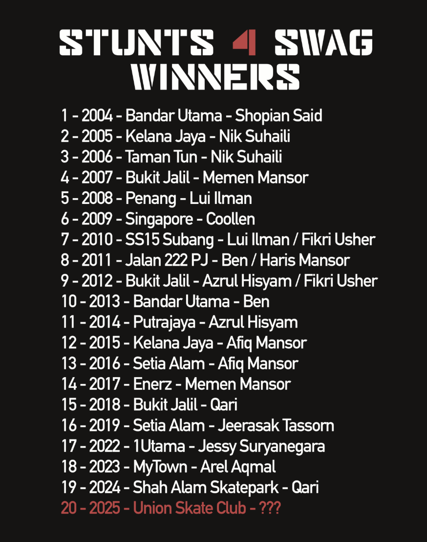 WHEEL LOVE - Stunts 4 Swag 20 Commemorative Shirt (PRE-ORDER!)