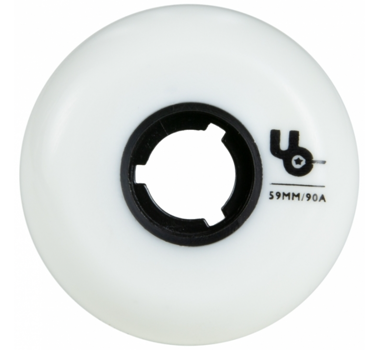 UNDERCOVER - 59mm/90a White Aggressive Inline Skate Wheels