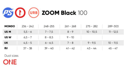POWERSLIDE - Zoom Black 100 Urban Inline Skates