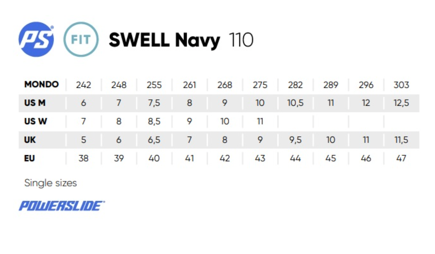 POWERSLIDE - Swell Navy 110 Fitness Inline Skates