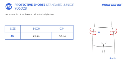 POWERSLIDE - Standard Protective Shorts Junior