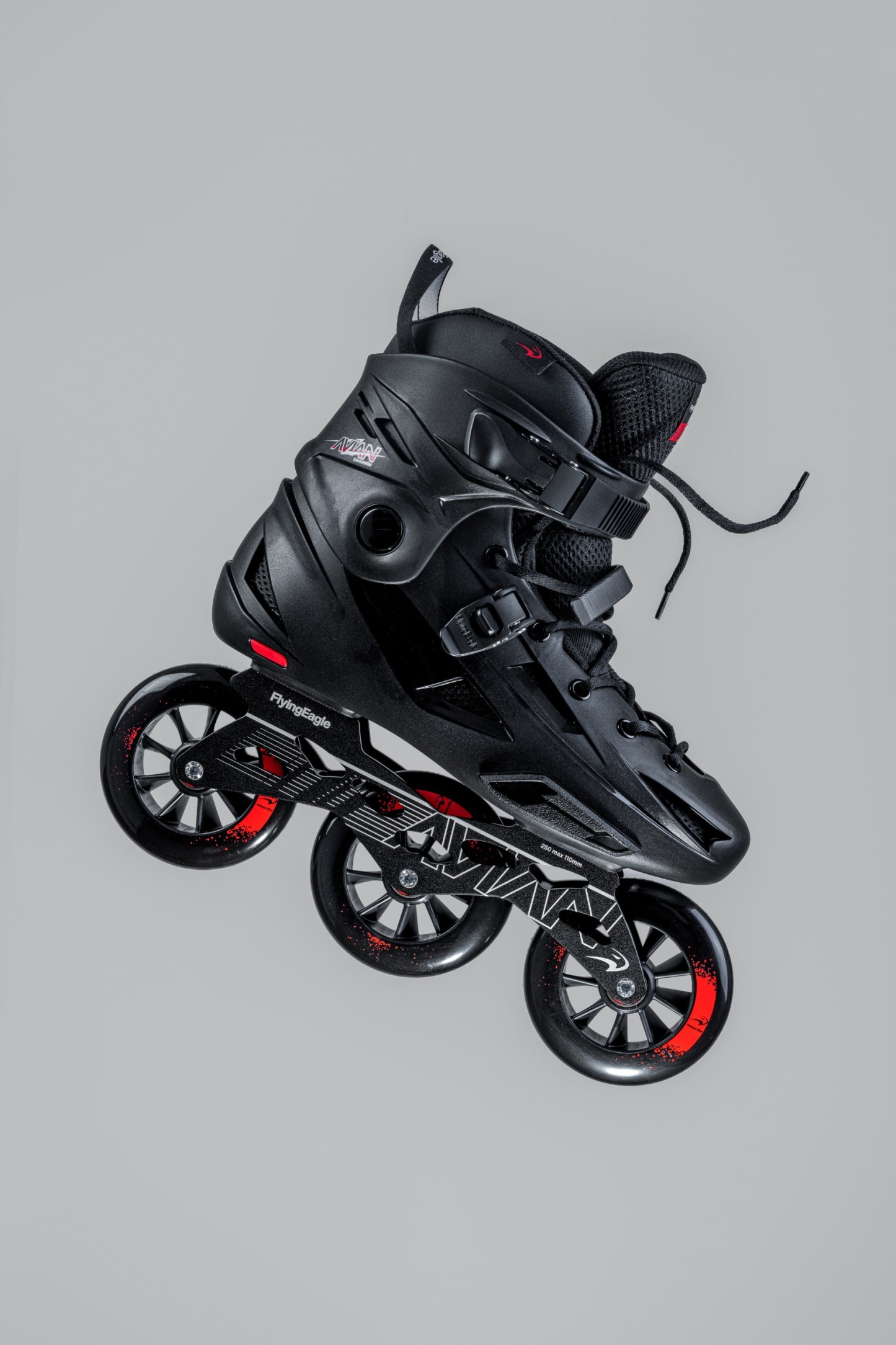 FLYING EAGLE - Black FBS+ Avian T110 Urban Inline Skates