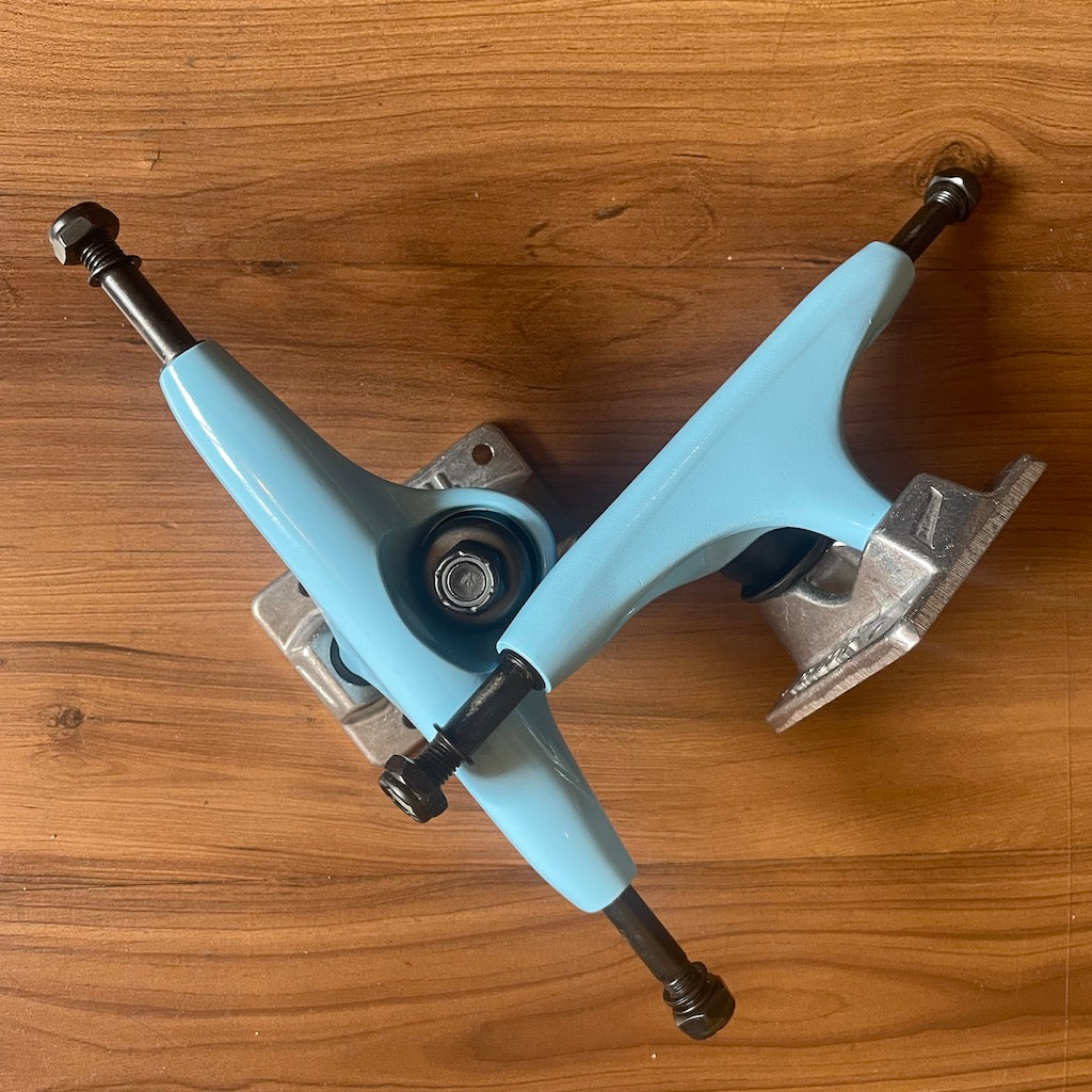 TENSOR - Alloy Clear Sky / Raw Skateboard Trucks