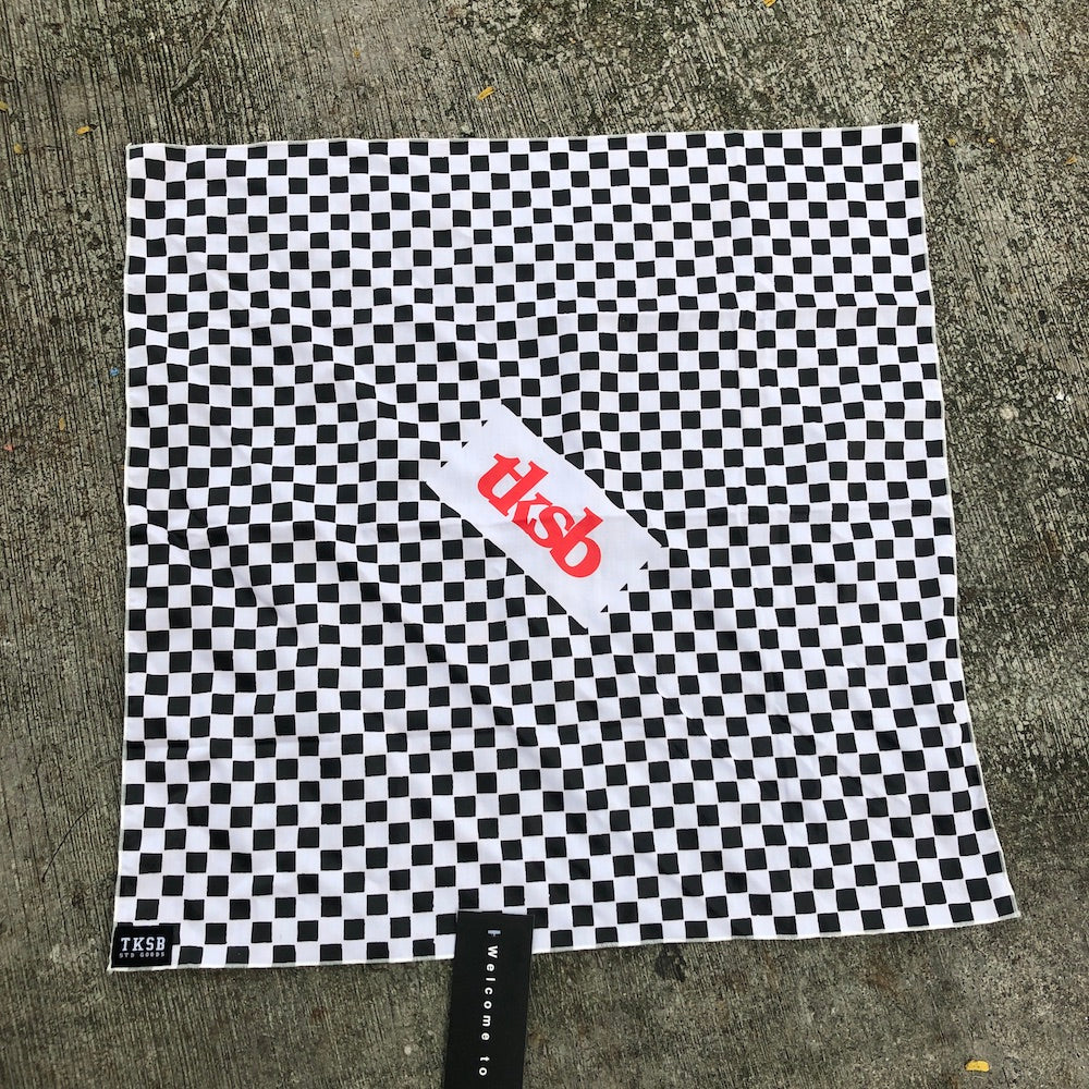 TKSB - Checkers Bandana