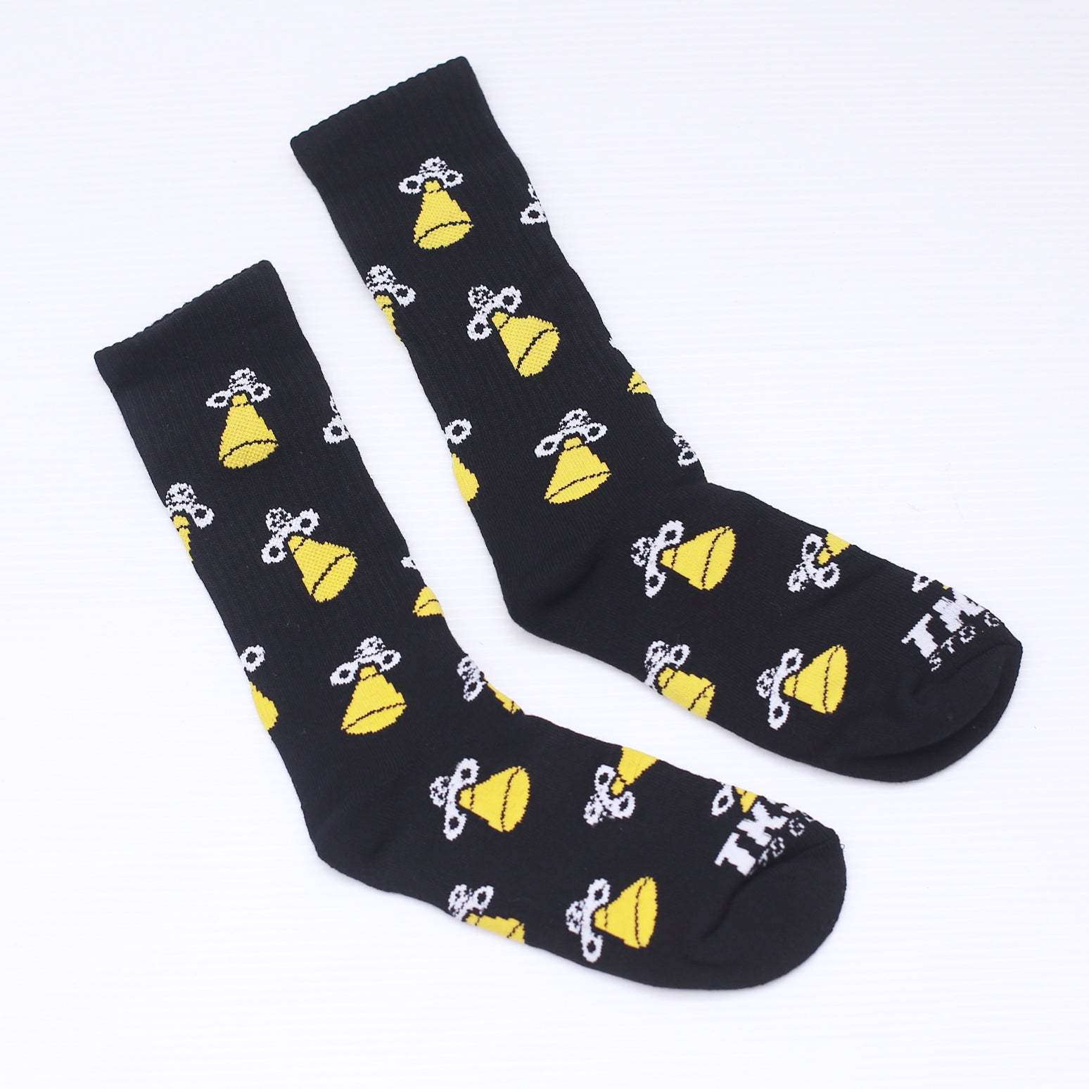 TKSB - Spaceship Black Socks - Wheel Love Skateshop