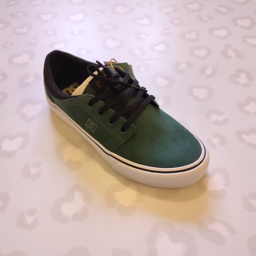 DC SHOES - Trase SD (Dark Green) Skate Shoes